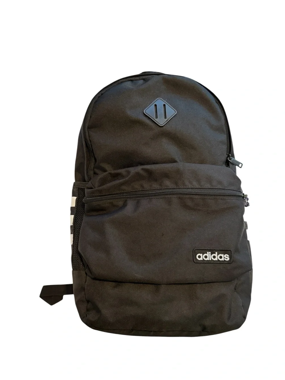 Adidas Black Classic Backpack School Travel Gym Book Bag Unisex
